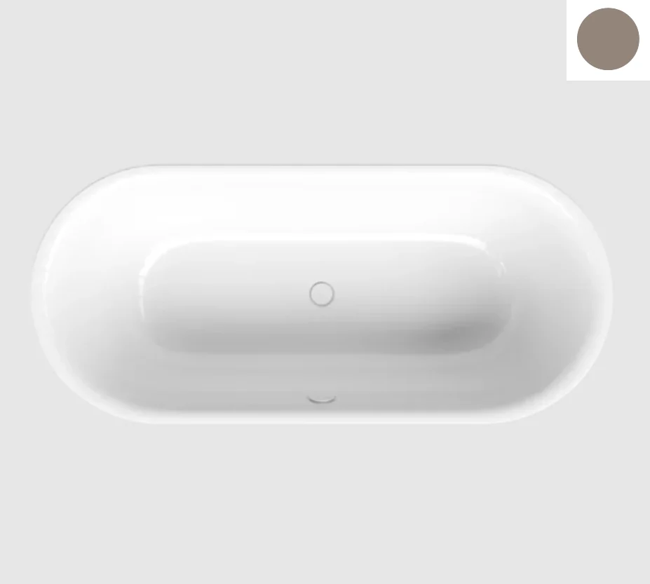 Ванна, Bette, BetteLux Oval, шгв 1700*750*450, есть, BetteGlasur® Plus, цвет-Hazel