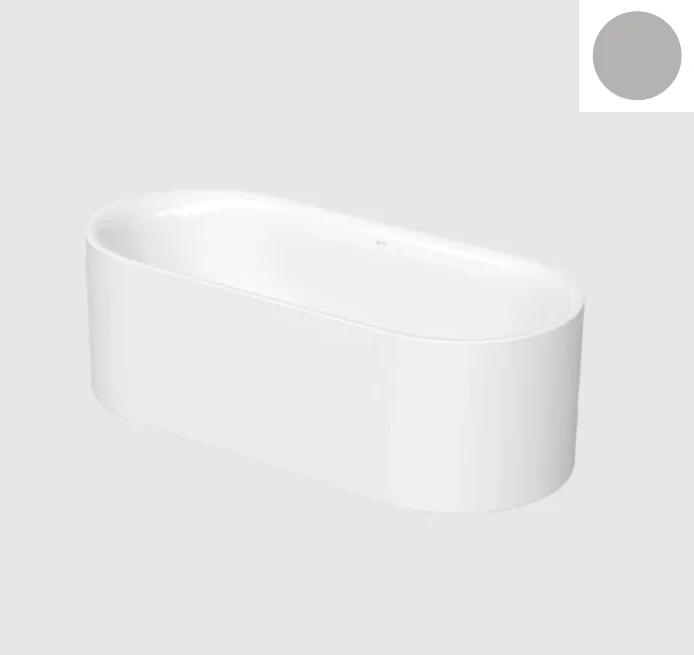 Ванна, Bette, BetteLux Oval Silhouette, шгв 1800*800*450, BetteGlasur® Plus, цвет-Flanell