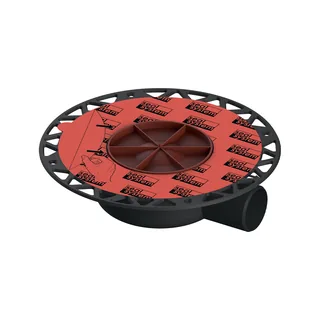 Сифон, TECE, Drainpoint S, шгв, 252*252*66, DN 50, для террасы, без гидрозатвора