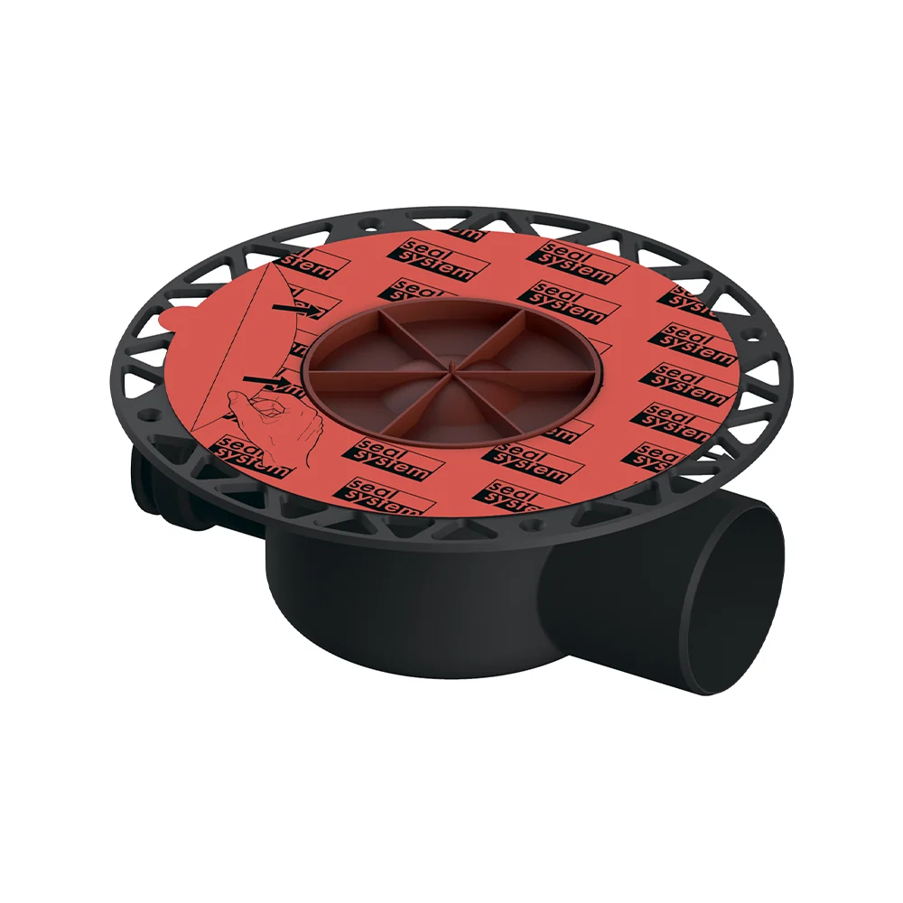 Сифон, TECE, Drainpoint S, шгв, 252*252*98, DN 70, горизонтальный