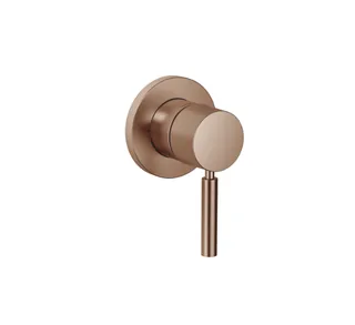 Смеситель для душа, Dornbracht, Series specific, на 1 потребитель, настенный встраиваемый, цвет-бронза сатинированная