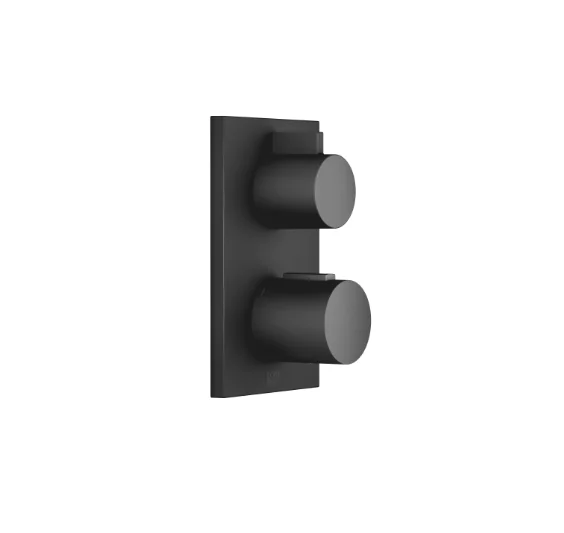 Смеситель для душа, Dornbracht, Series specific, на 1 потребитель, настенный встраиваемый, цвет-черный матовый