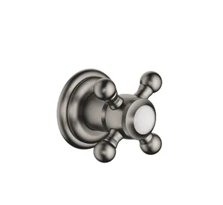 Вентиль, Dornbracht, Madison, запорный, 1/2", цвет-платина темная сатинированная (Dark Platinum Satin)