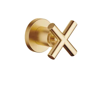 Вентиль, Dornbracht, Tara, запорный, 1/2", цвет-латунь сатинированная