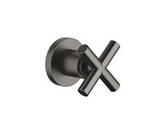 Вентиль, Dornbracht, Tara, запорный, 1/2", цвет-Dark Platinum сатинированная