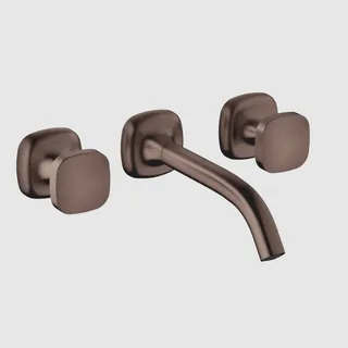 Смеситель для раковины, Dornbracht, COYA, настенный встраиваемый, цвет-Dark Bronze сатинированный (PVD)