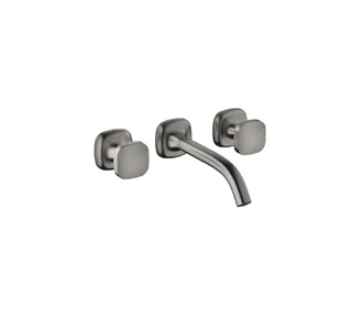 Смеситель для раковины, Dornbracht, COYA, настенный встраиваемый, цвет-Dark Platinum сатинированна