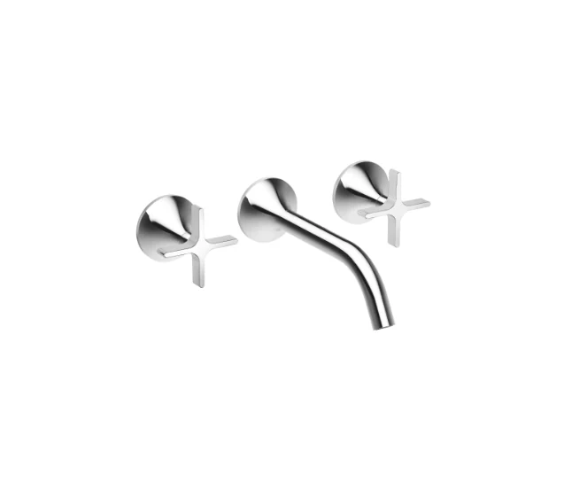 Смеситель для раковины, Dornbracht, Vaia, настенный встраиваемый, цвет-хром