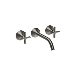 Смеситель для раковины, Dornbracht, Vaia, настенный встраиваемый, цвет-Dark Platinum сатинированная — иконка