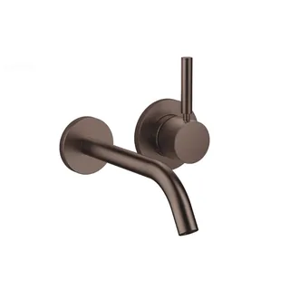 Смеситель для раковины, Dornbracht, Meta, настенный встраиваемый, цвет-Dark Bronze сатинированный (PVD)