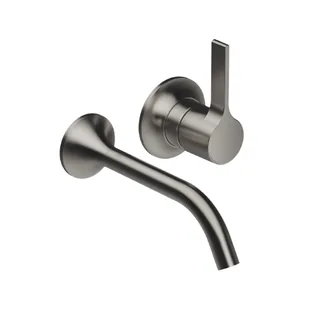 Смеситель для раковины, Dornbracht, Vaia, цвет-Dark Platinum сатинированная