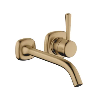 Смеситель для раковины, Dornbracht, COYA, настенный встраиваемый, цвет-Dark Brass сатинированный (PVD)