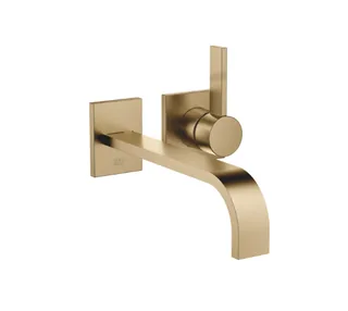 Смеситель для раковины, Dornbracht, MEM, настенный встраиваемый, цвет-Dark Brass сатинированный (PVD) — иконка