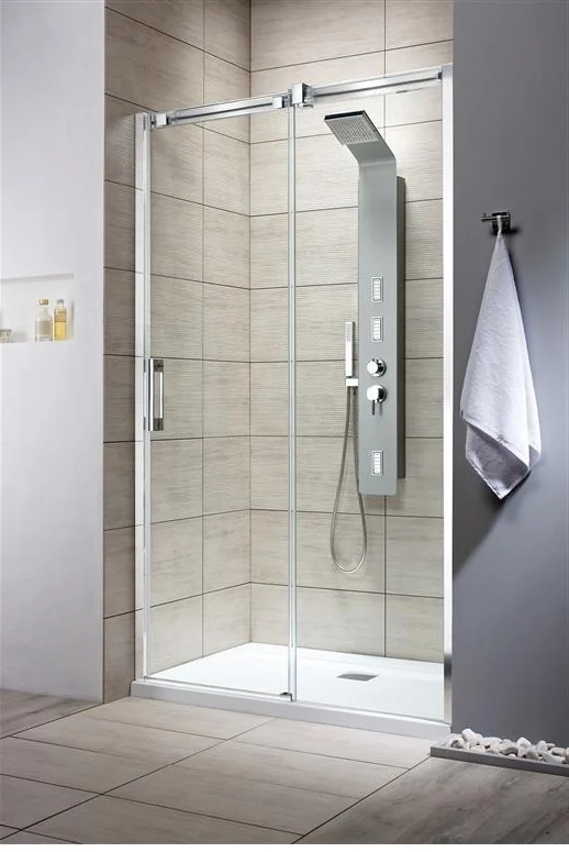 Неподвижная стенка стенка, Radaway, Espera DWJ, правосторонняя, шв 450*2000, хром, цвет стекла-прозрачный, Easy Clean