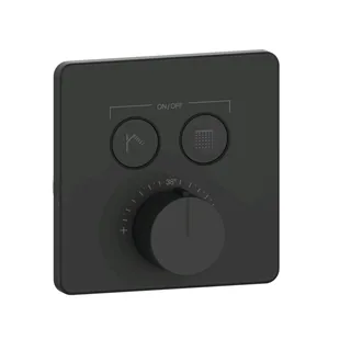 Смеситель для душа, Gessi, HI-FI Comfort, на 2 потребителя, цвет-черный матовый