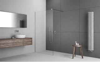 Душевая перегородка, Radaway, Modo New II, шв 1400*2000, хром, цвет стекла-прозрачный, Easy Clean