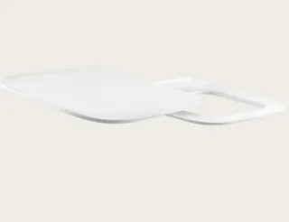 Сиденье для унитаза, Gessi, шг 360*474, цвет-белый матовый