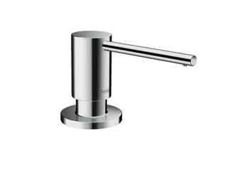 Диспенсер для жидкого мыла или средства для мытья посуды, Hansgrohe, A41, хром — иконка