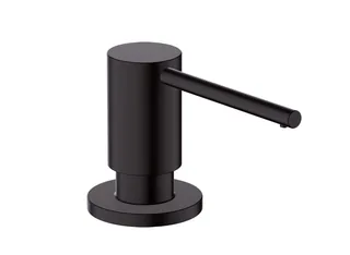 Дозатор для жидкого мыла, Hansgrohe, A41, шгв 131*66*318, цвет дозатора-черный матовый