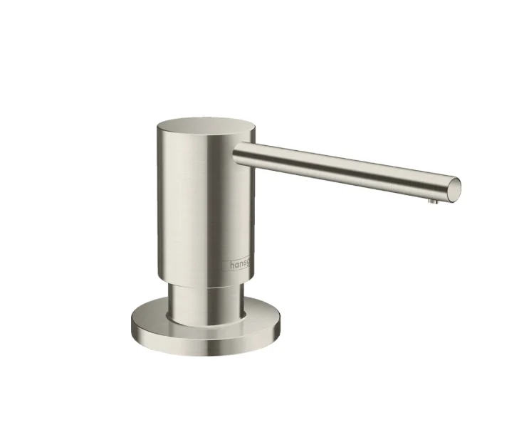 Дозатор для жидкого мыла, Hansgrohe, A41, шгв 131*66*318, цвет дозатора-сталь