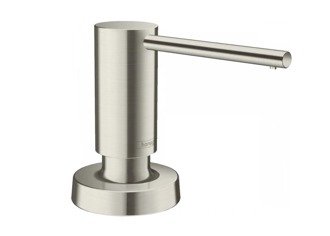 Дозатор для жидкого мыла, Hansgrohe, A51, шгв 57*98*92, цвет дозатора-сталь