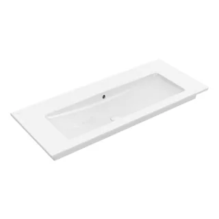 Раковина, Villeroy&Boch, Venticello, шгв 800*500*120, отверстия для смесителя-отсутствуют, цвет-альпийский белый