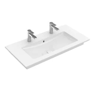 Раковина, Villeroy&Boch, Venticello, шгв 1000*500*120, отверстия для смесителя-2, цвет-альпийский белый