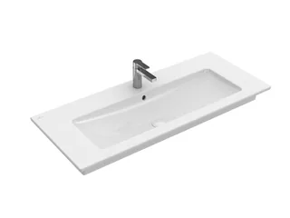 Раковина, Villeroy&Boch, Venticello, шг 1200*500, отверстия для смесителя-1, цвет-альпийский белый