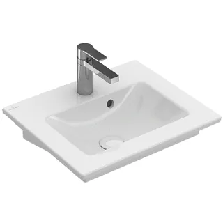 Раковина, Villeroy&Boch, Venticello, шгв 500*420*100, отверстия для смесителя-1, CeramicPlus, цвет-альпийский белый — иконка
