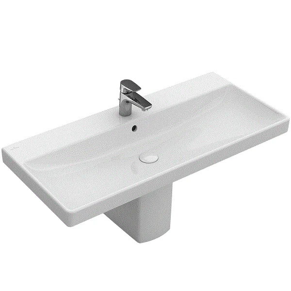 Раковина, Villeroy&Boch, Avento, шг 1000*470, цвет-альпийский белый