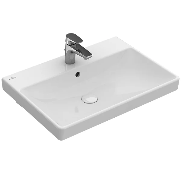 Раковина, Villeroy&Boch, Avento, шг 600*470, цвет-альпийский белый