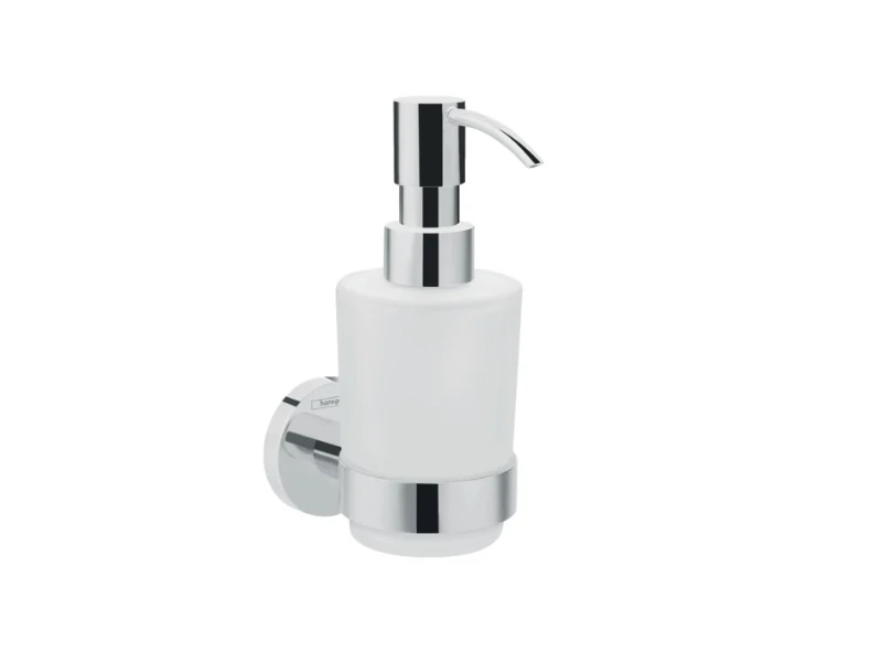 Дозатор для жидкого мыла, Hansgrohe, Logis Universal, шгв 67*127*170, белый, хром