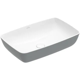 Раковина, Villeroy&Boch, Artis, шгв 580*385*130, отверстия для смесителя-отсутствуют, цвет снаружи/внутри-French Linen/белый — иконка