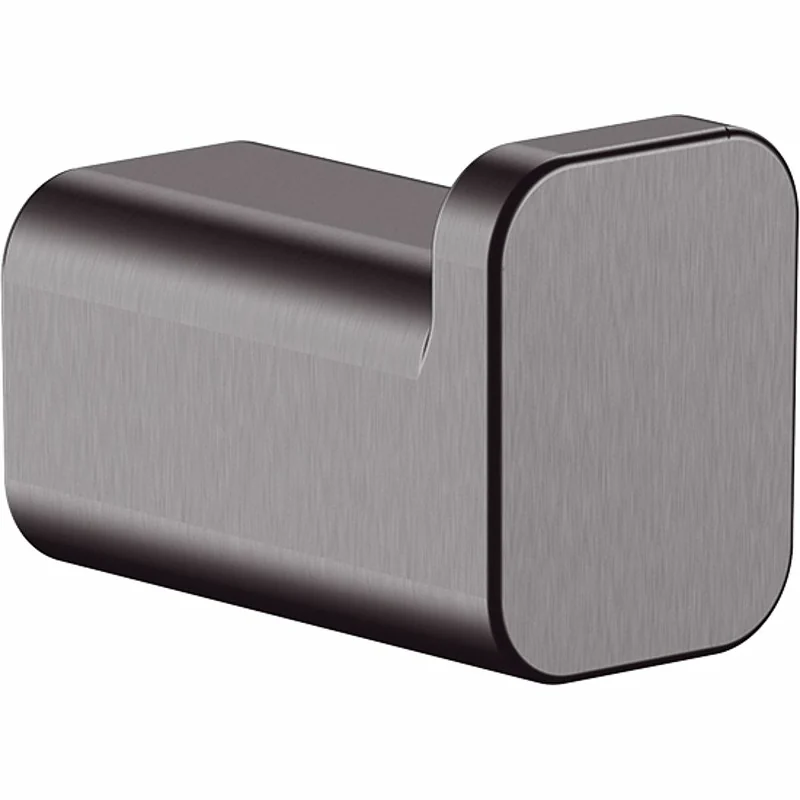 Крючок, Hansgrohe, AddStoris, цвет-шлифованный черный хром