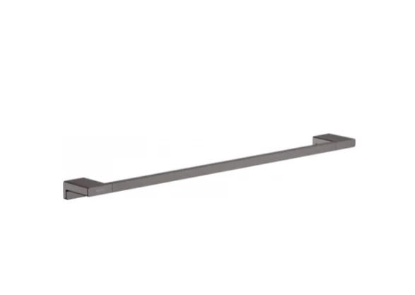 Полотенцедержатель, Hansgrohe, AddStoris, ш 648, цвет-шлифованный чёрный хром