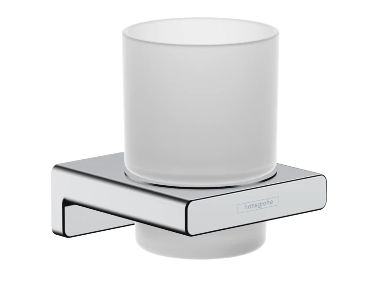 Стакан, Hansgrohe, AddStoris, шгв 81*91*94, цвет-хром