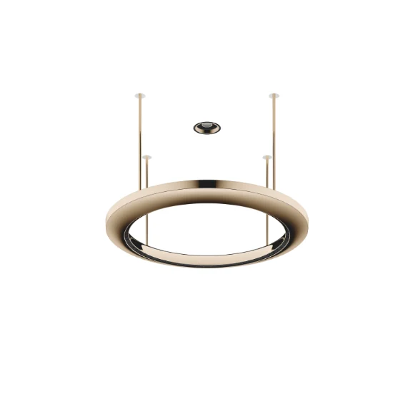 Панель дождевая, Dornbracht, AQUAHALO, 605*605, цвет-шампань (золото 22кт)