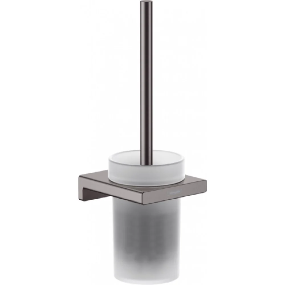 Ёршик, Hansgrohe, AddStoris, шгв 105*120*342, цвет-шлифованный черный хром
