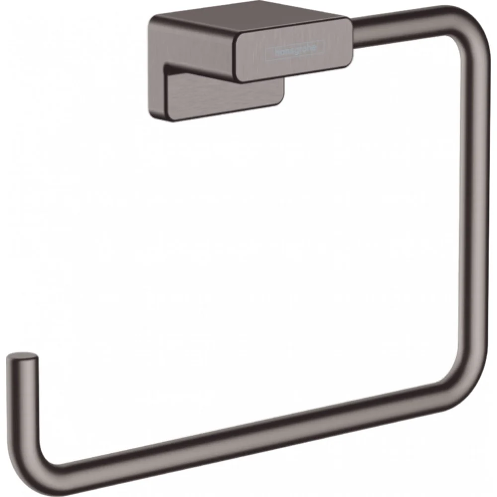 Полотенцедержатель, Hansgrohe, AddStoris, шгв 189*40*120, цвет-шлифованный черный хром