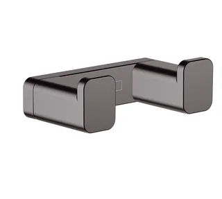 Крючок, Hansgrohe, AddStoris, цвет-шлифованный черный хром