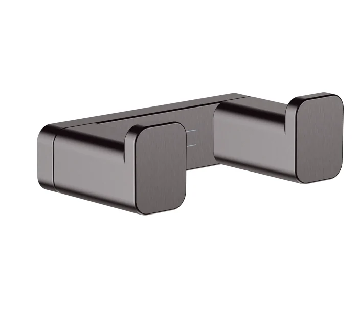 Крючок, Hansgrohe, AddStoris, цвет-шлифованный черный хром