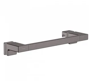 Ручка-полотенцедержатель, Hansgrohe, AddStoris, шгв 398*79*52, цвет-шлифованный черный хром