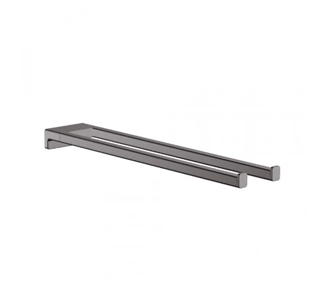 Полотенцедержатель, Hansgrohe, AddStoris, шгв 445*80*32, цвет-шлифованный черный хром