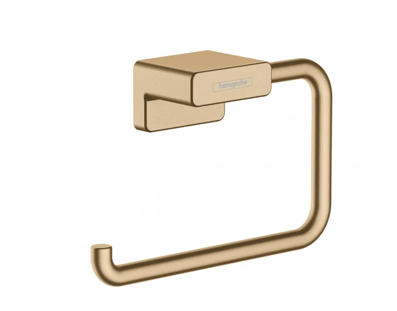 Бумагодержатель, Hansgrohe, AddStoris, шгв 141*40*77, цвет-шлифованная бронза