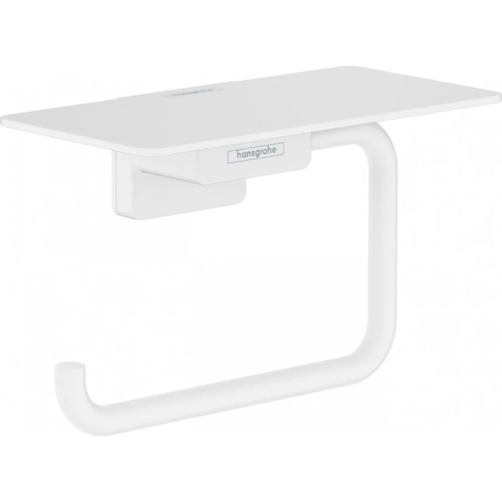 Бумагодержатель, Hansgrohe, AddStoris, шгв 150*80*87, цвет-белый матовый