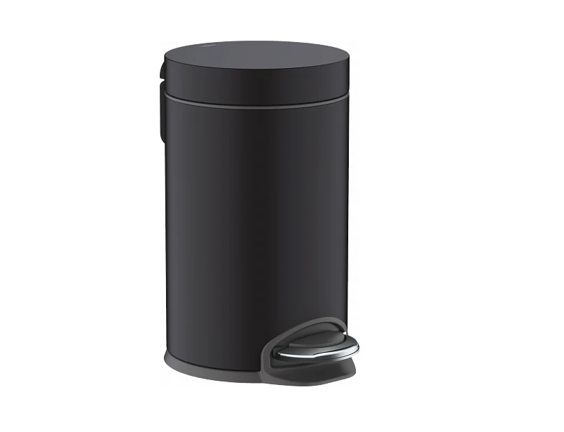 Корзина для мусора, Hansgrohe, AddStoris, шгв 170*170*265, цвет-черный матовый