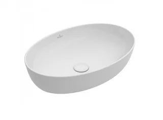 Раковина, Villeroy&Boch, Artis, шгв 610*410*150, CeramicPlus, цвет-камень белый (Stone White)