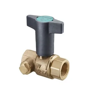 Шаровой кран Optibal TW Ду 40 мм, Rp1 1/2"xRp1 1/2", PN10, бронза