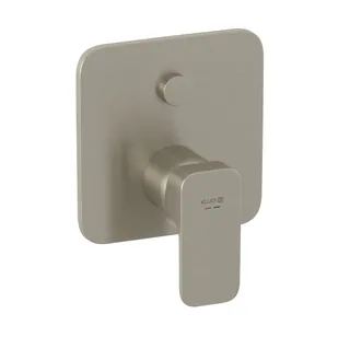 Смеситель для душа, Kludi, Renon, на 1 потребитель, с переключателем-PUSH&SWITCH, цвет-никель брашированный