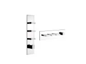 Смеситель для душа, Gessi, Rettangolo Wellness, цвет-Black Metal PVD — иконка